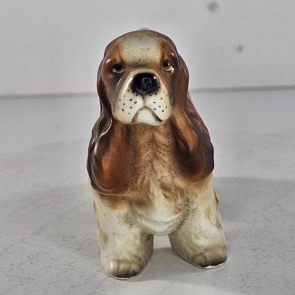 Vintage Napco Japan Cocker Spaniel Figurine Standing - Picture 2 of 8